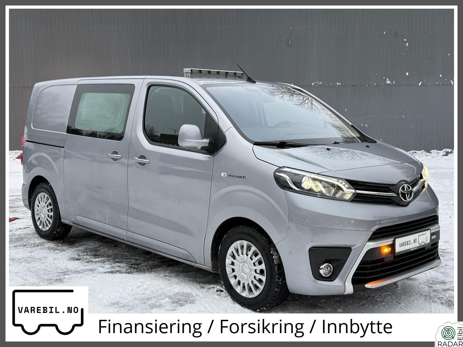 TOYOTA PROACE Electric 75 kWt 310 KM WLTP EBERSPRÄCHER/EKSTRALYS