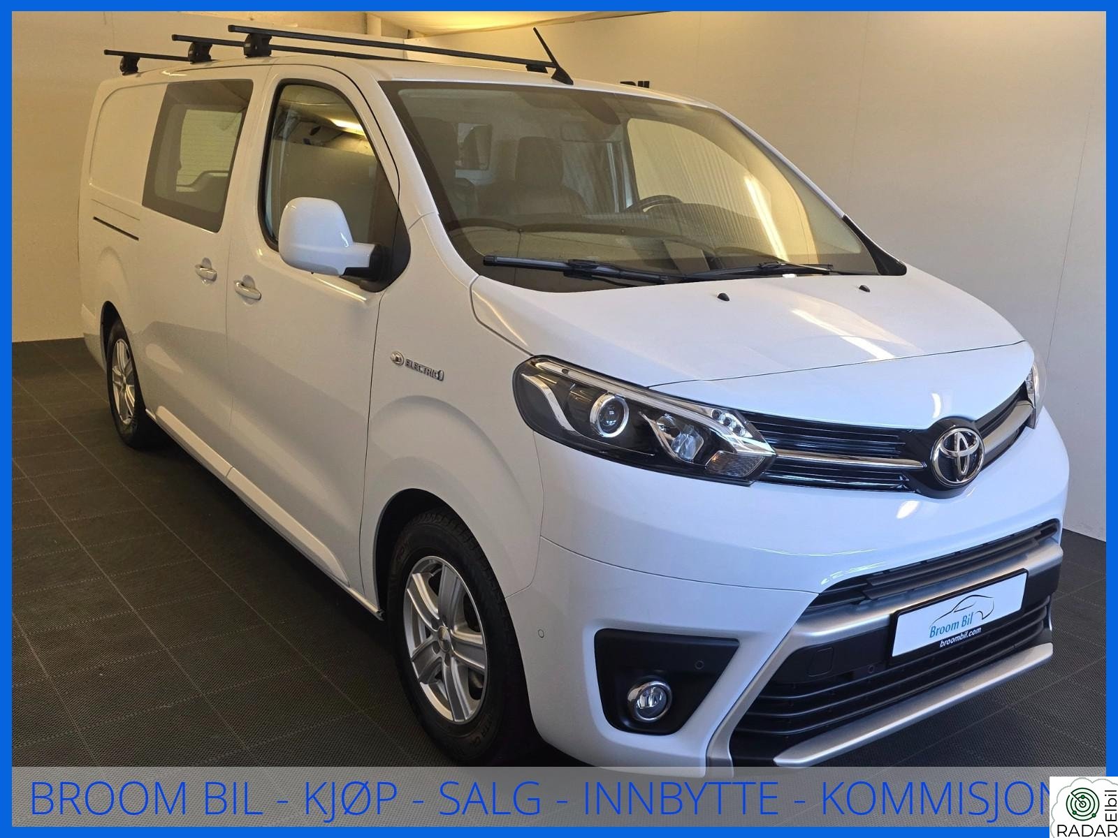 TOYOTA PROACE LANG EV 75kWh 310KM/KROK/KAMERA/NAVI/3-SETER/INNREDNING