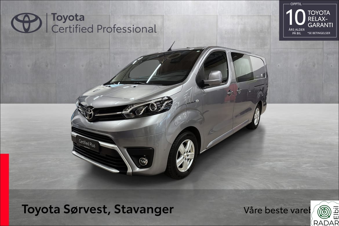 TOYOTA PROACE Lang L2 Elektrisk 75kWt E-automatgir Comfort