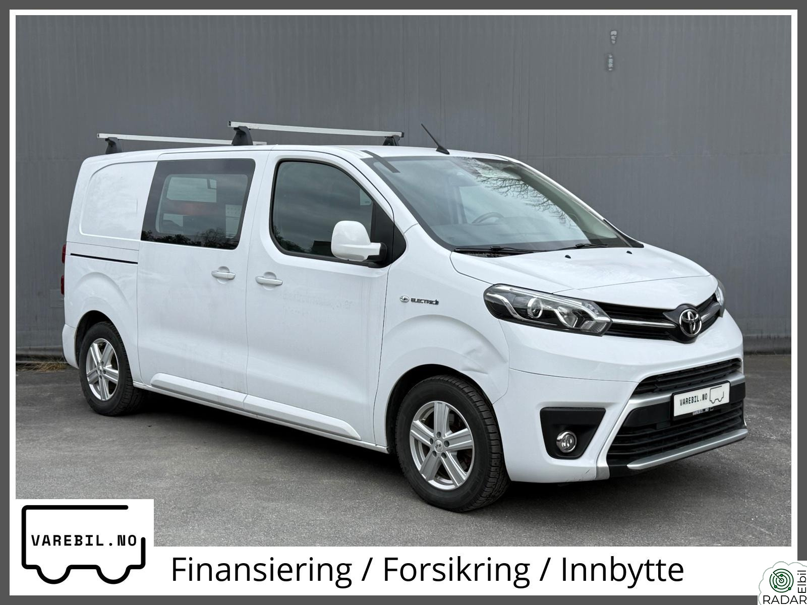 TOYOTA PROACE Electric 75 kWh 313 KM INNREDNING ++