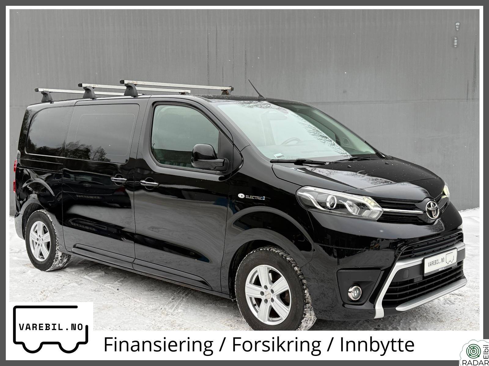 TOYOTA PROACE Electric 75 kWh 316 KM HENGERFESTE ++