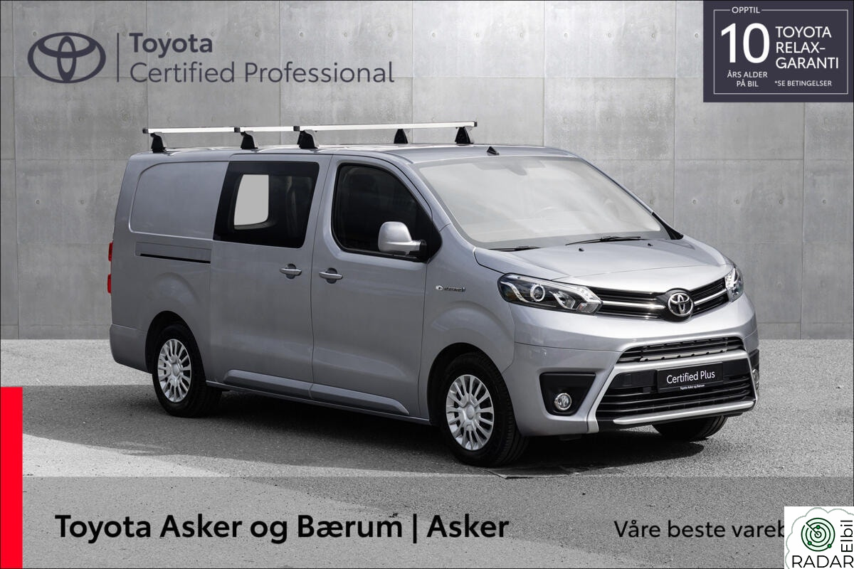 TOYOTA PROACE Electric 75kWt Comfort L2H1 THB HENGERFESTE
