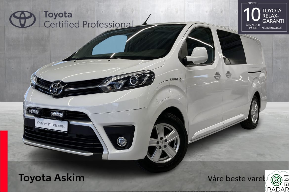 TOYOTA PROACE L2 Electric 75kwh, Comfort, Innredning.