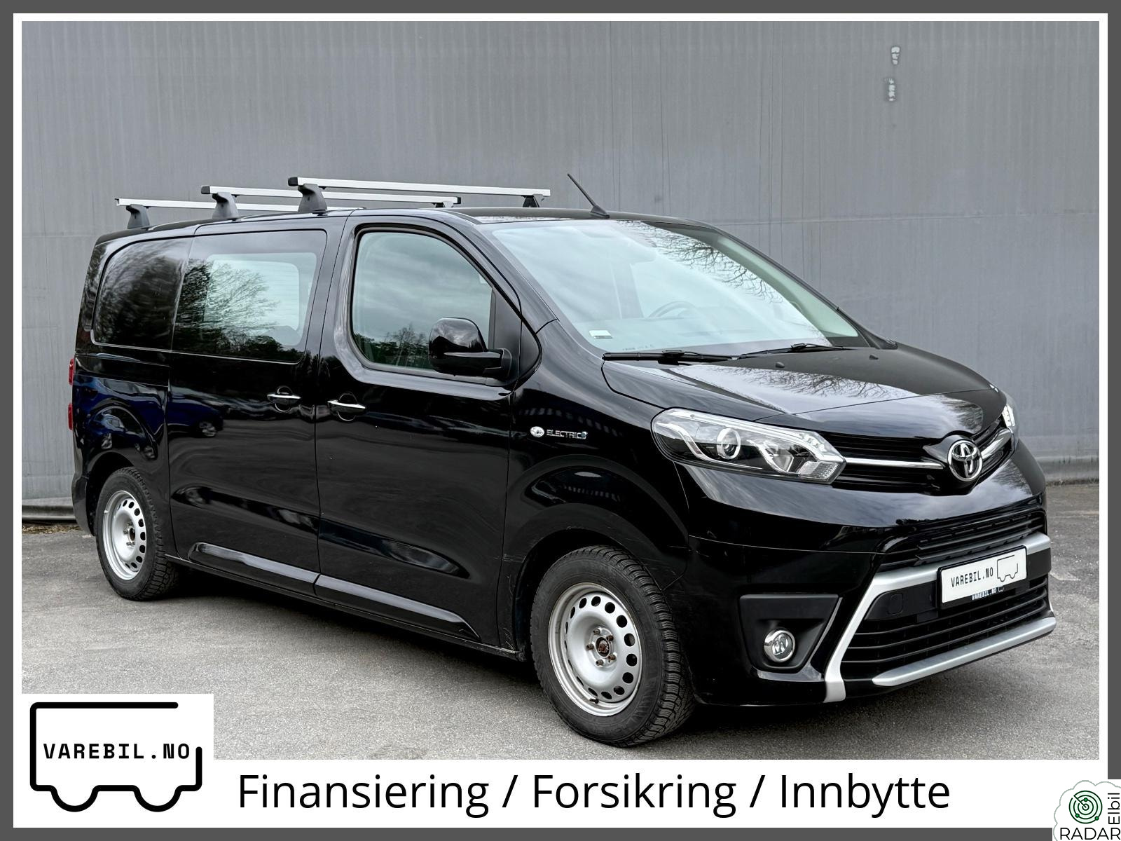 TOYOTA PROACE Electric 75 kWh 316 KM INNREDNING HENGERFESTE ++