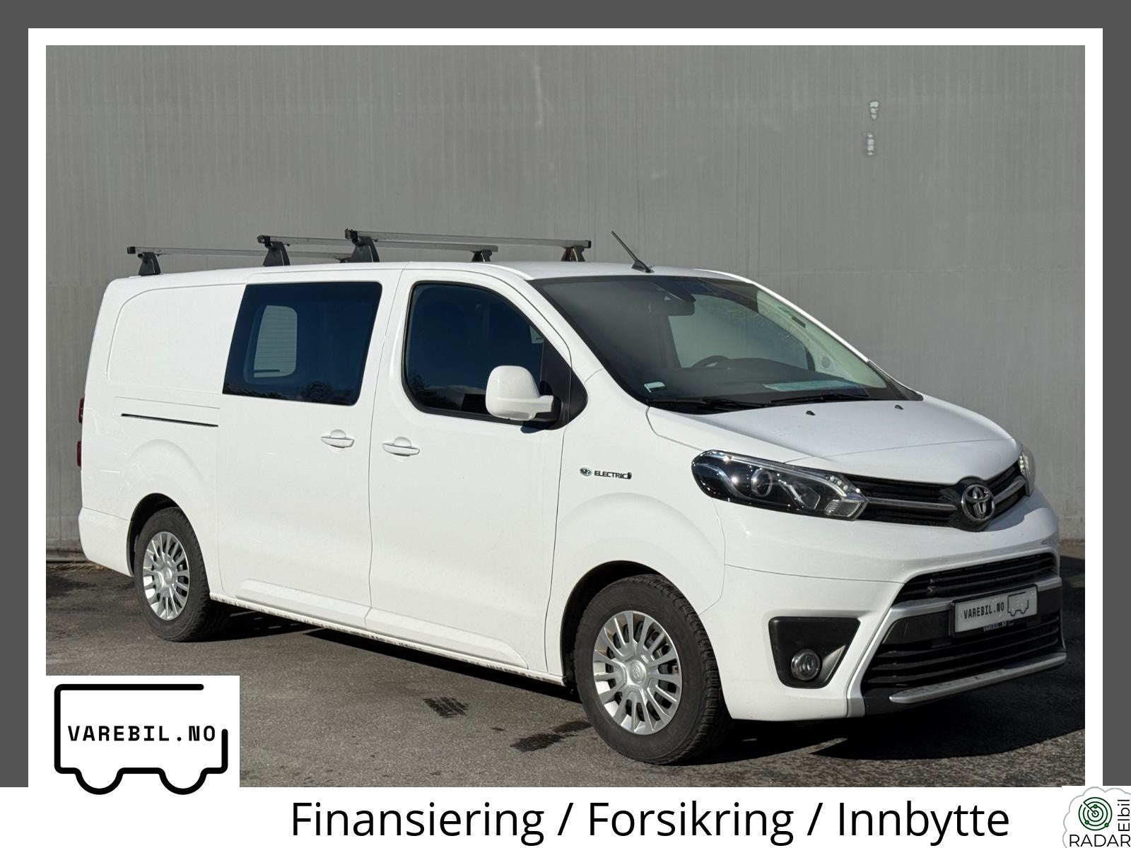 TOYOTA PROACE Electric Lang 75 kWt 313 KM WLTP NY SERVICE