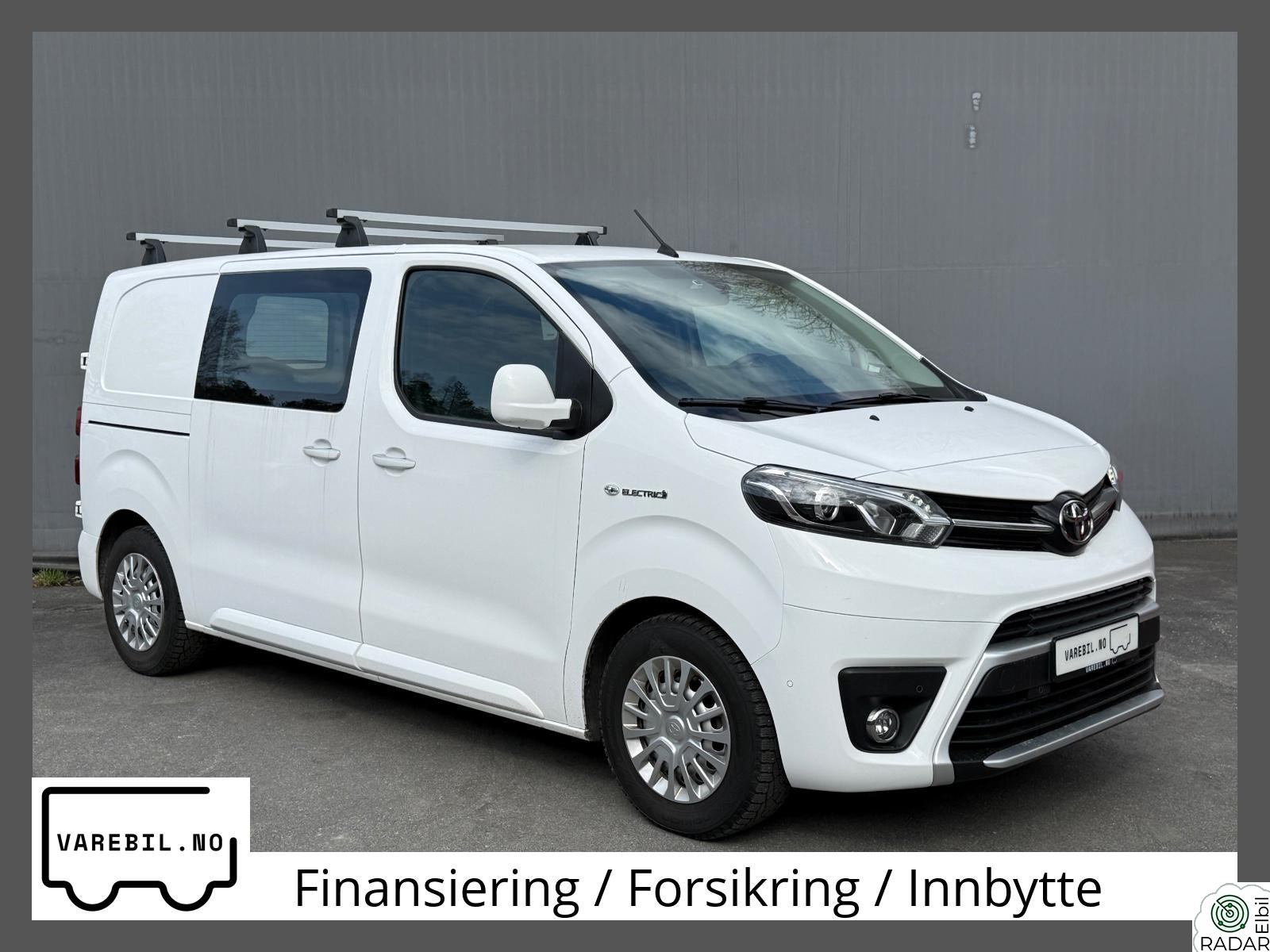 TOYOTA PROACE Electric 75 kWh 313 KM WLTP INNREDNING