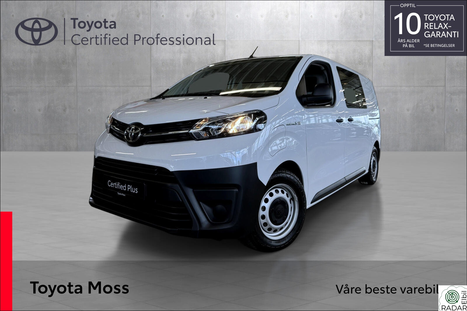 TOYOTA PROACE Electric 75kWt Basic L1H1 THB / KROK /