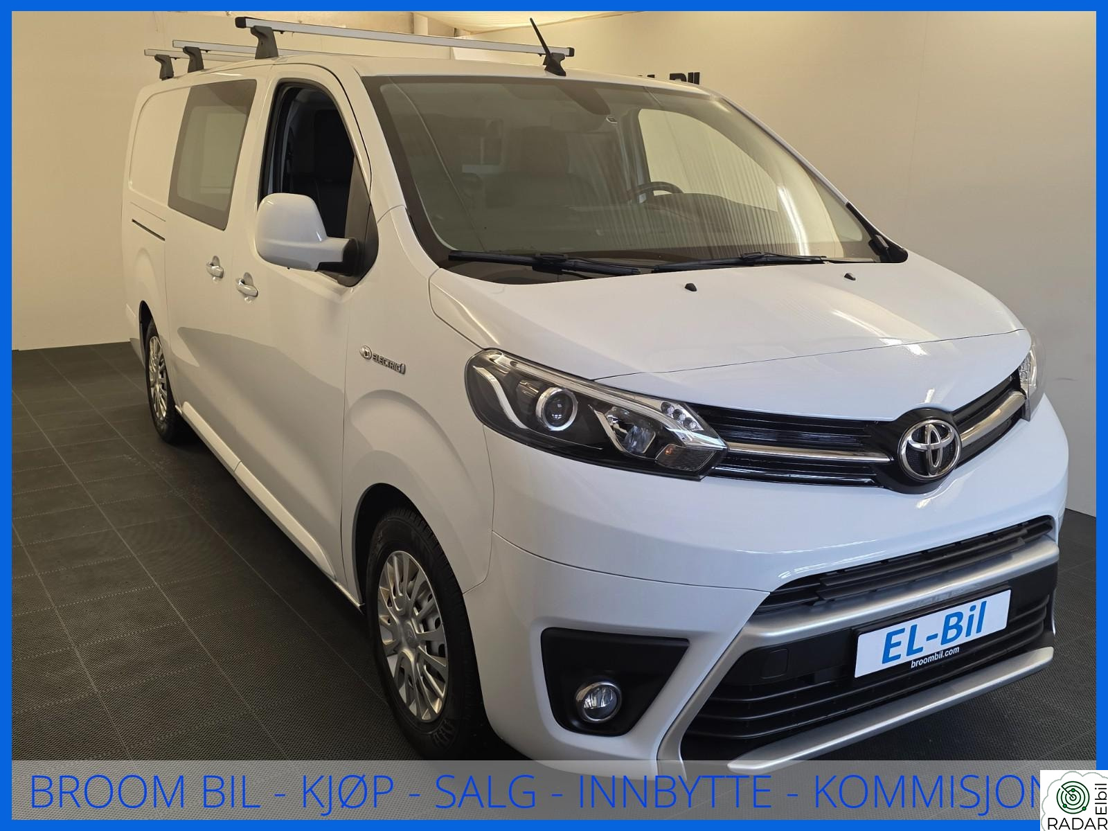 TOYOTA PROACE ELECTRIC 75kWh 310KM WLTP LANG/KROK/KAMERA/INNREDNING/+