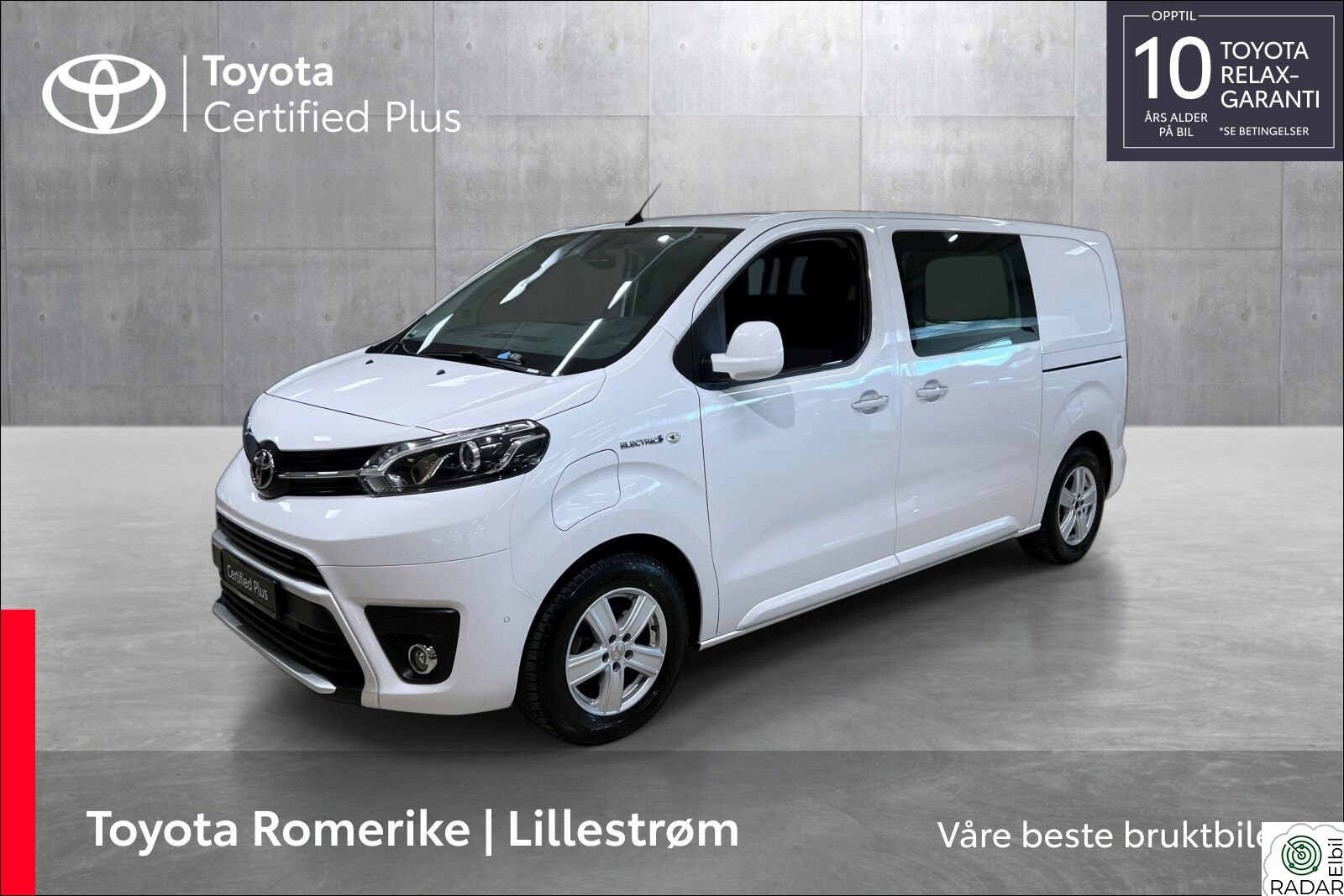 TOYOTA PROACE Electric 75kWt Comfort L1H1 SHB