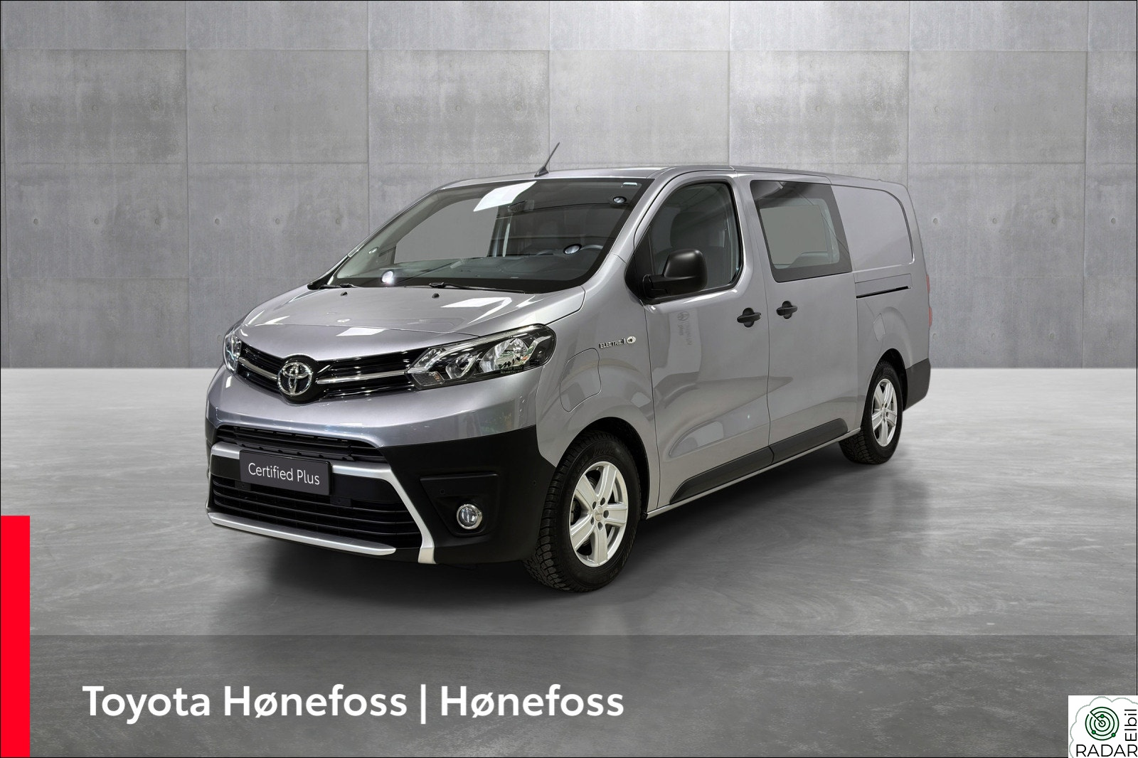 TOYOTA PROACE Electric 75kWt Comfort L2H1 Fleet Colour THB