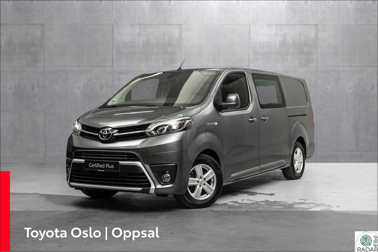 TOYOTA PROACE Electric 75kWt Comfort Fleet L2H1 THB