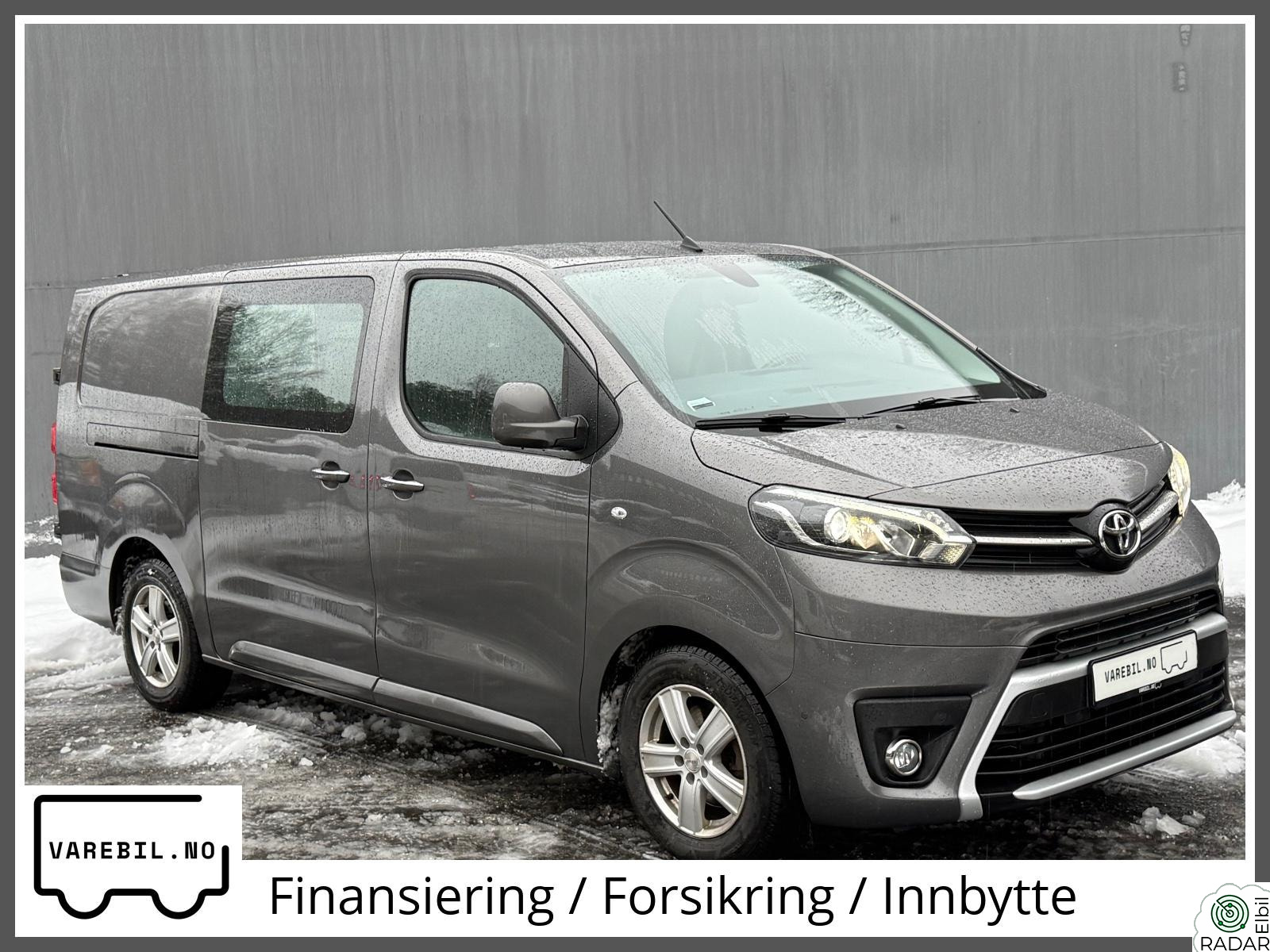 TOYOTA PROACE Electric L3 75 kWt 310 KM WLTP EUOK 2027 NY SERVICE