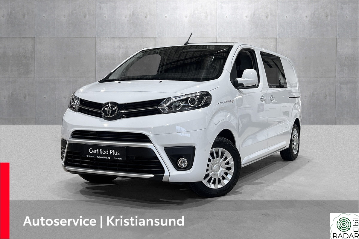TOYOTA PROACE Electric 75kWt Comfort L1H1 SHB Medium BRUKTBILKAMPANJE