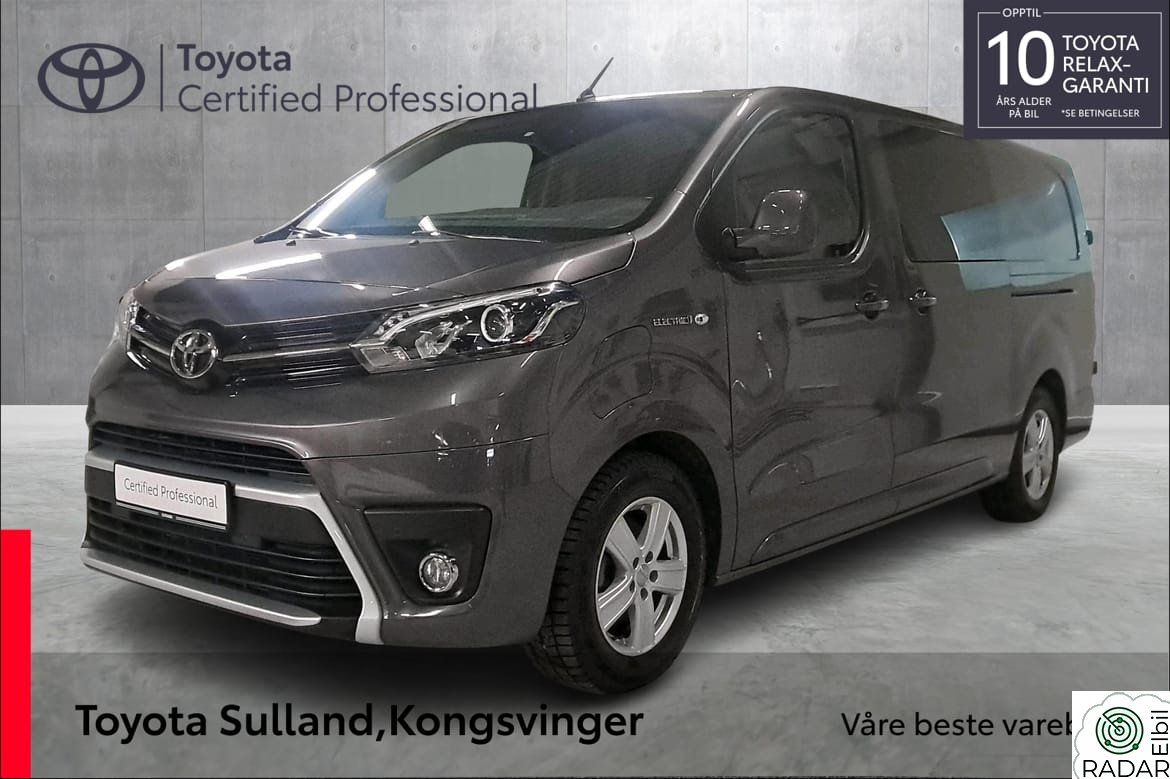 TOYOTA PROACE Comfort L2 75kWt I Velholdt I Service utført
