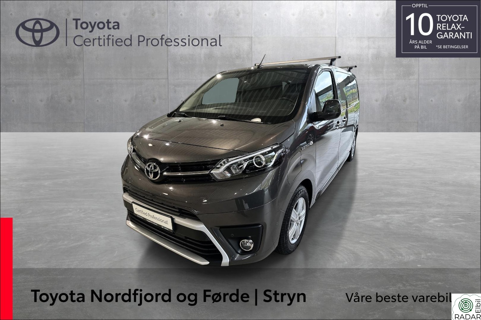 TOYOTA PROACE Electric 75kWt Comfort L1H1 THB