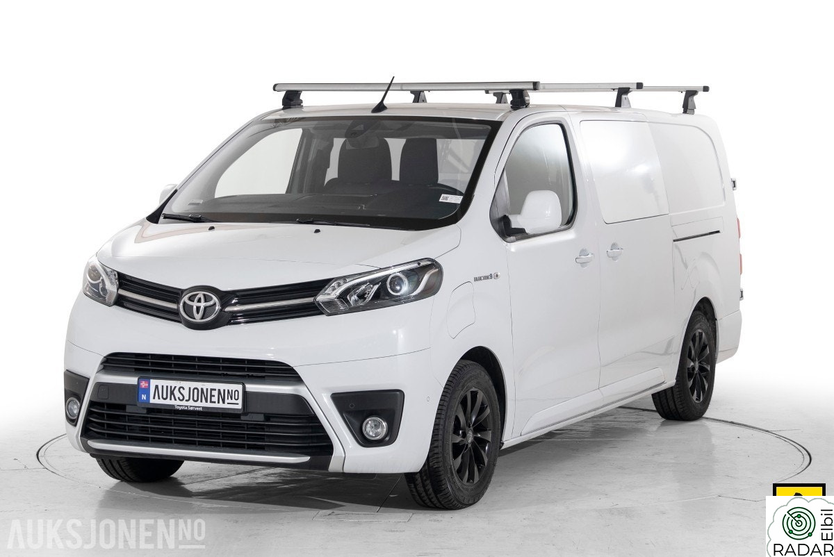 TOYOTA PROACE ELECTRIC 75KWT HENGERFESTE KAMERA CRUISE 3-SETER