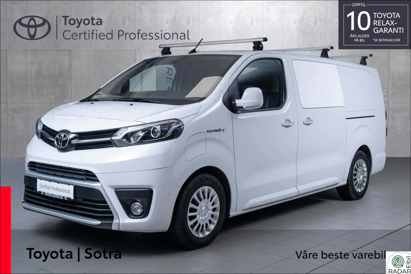 TOYOTA PROACE Electric 75kWt Comfort Fleet L2H1 SHB