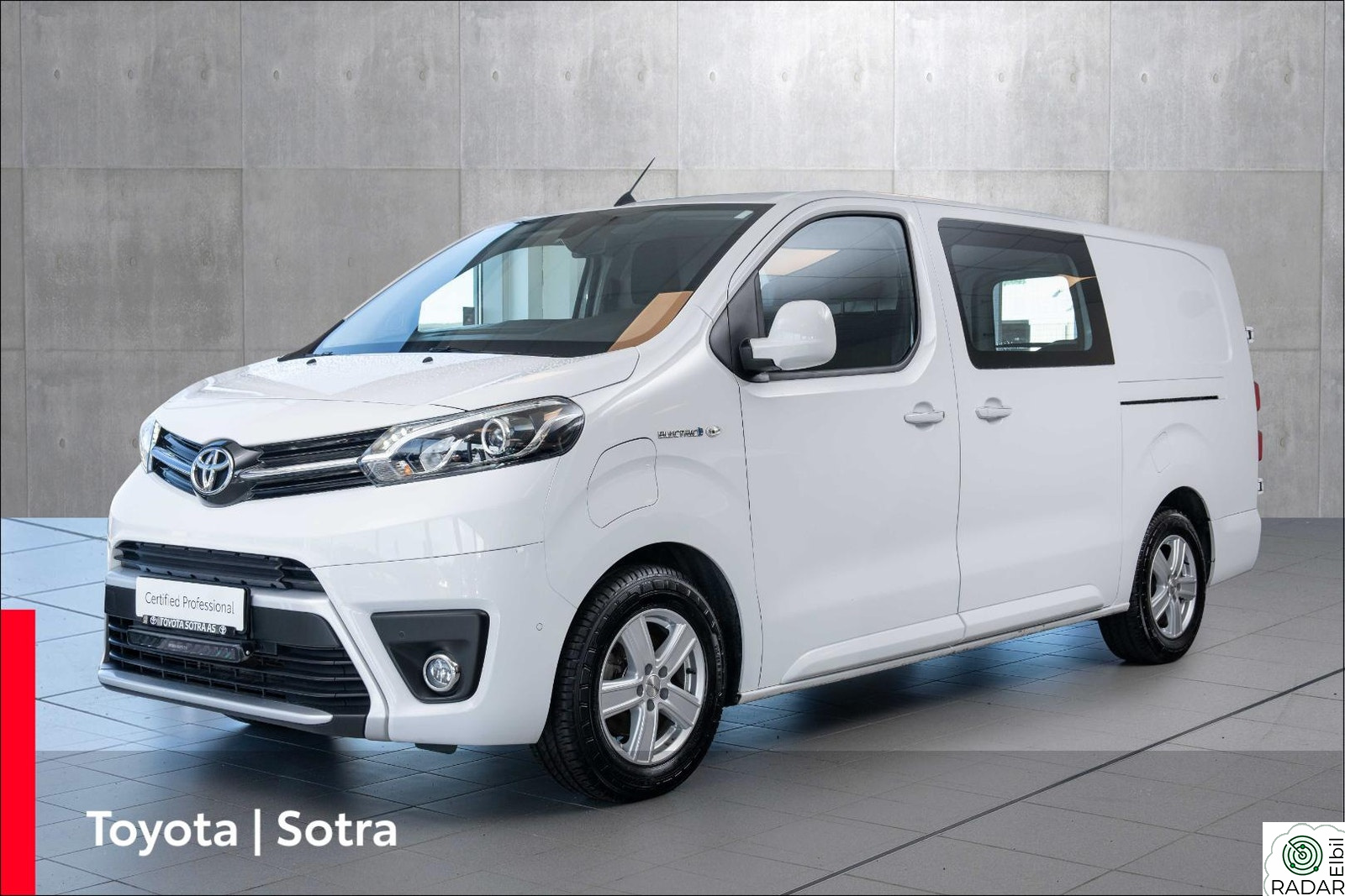 TOYOTA PROACE Electric 75kWt Comfort Fleet L2H1 THB