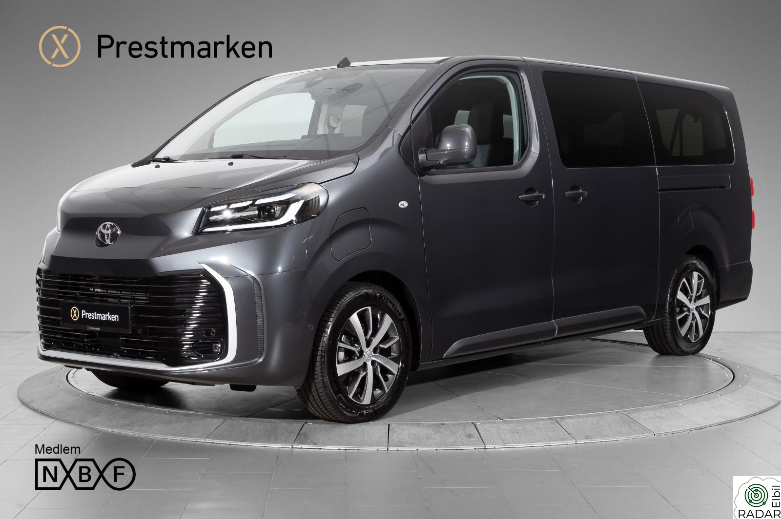 TOYOTA PROACE Family Lang 8-seter EV 75KWH ACC Navi Kamera