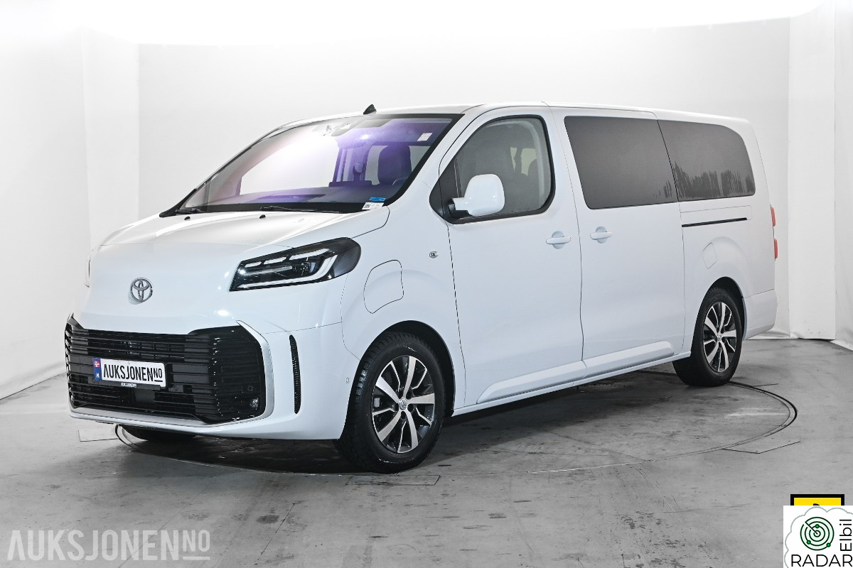 TOYOTA PROACE VERSO ELECTRIC LANG 75KWH 8 SETER KAMERA ACC NAVI