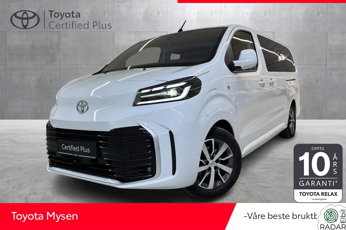 TOYOTA PROACE Electric L2 75kwt Executive Family 8 seter