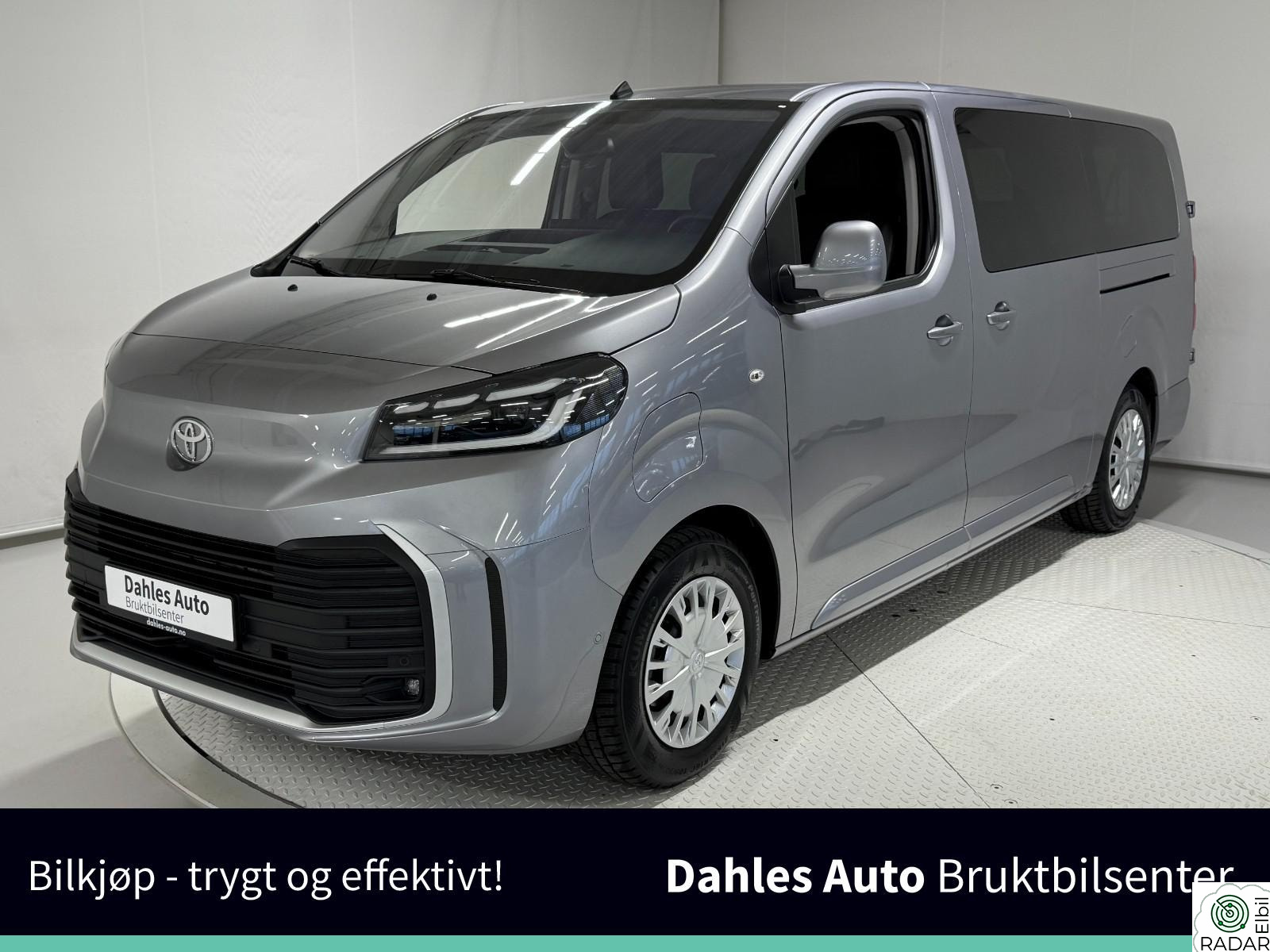 TOYOTA PROACE 75Kwh Shuttle Nordic 9-Seter. Cruise/Skinn/Navi/Kamera