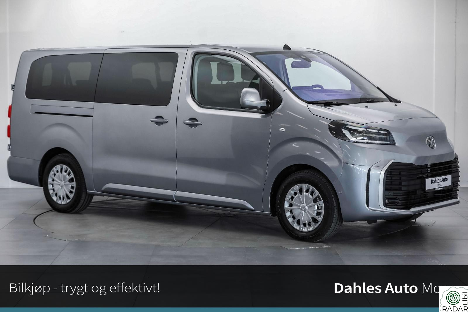 TOYOTA PROACE 75Kwh Shuttle Nordic 9-Seter. Cruise/Skinn/Navi/Kamera
