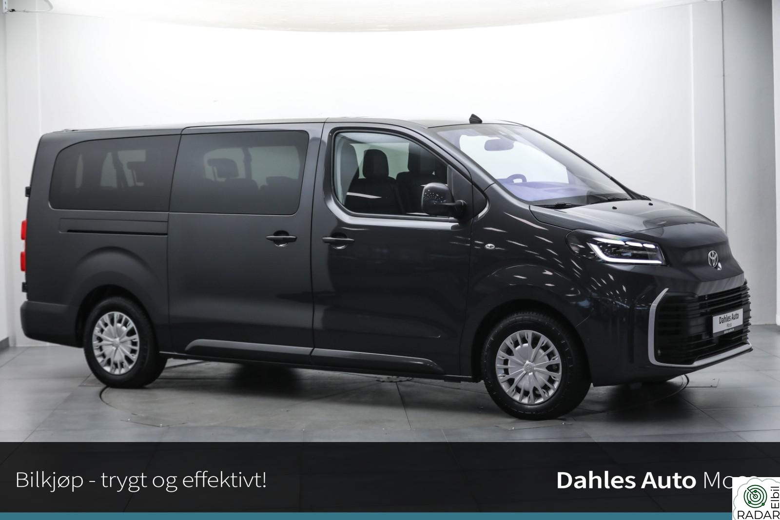TOYOTA PROACE Lang 75Kwh Shuttle Nordic 9-Seter. Cruise/Skinn/Navi/K