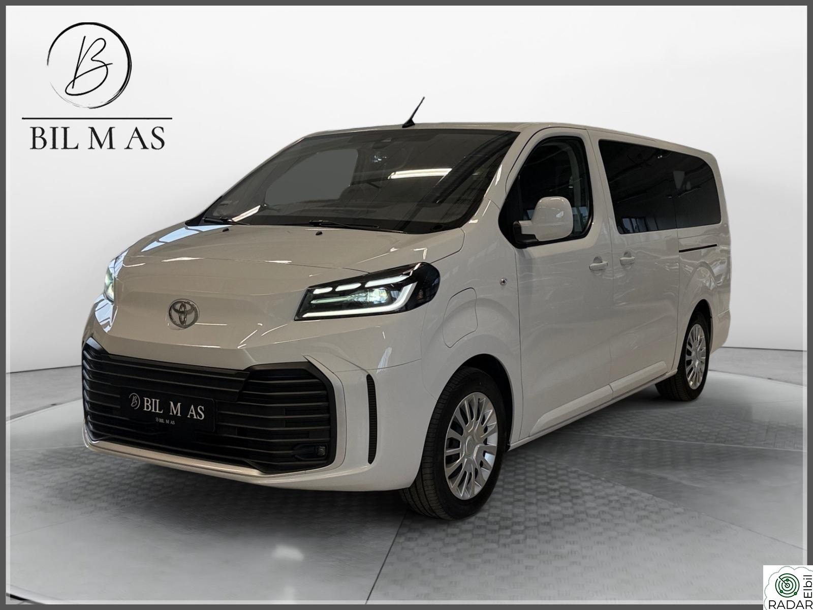 TOYOTA PROACE Lang 75kWh 9-seter ACC Rattvarme Kamera Garanti