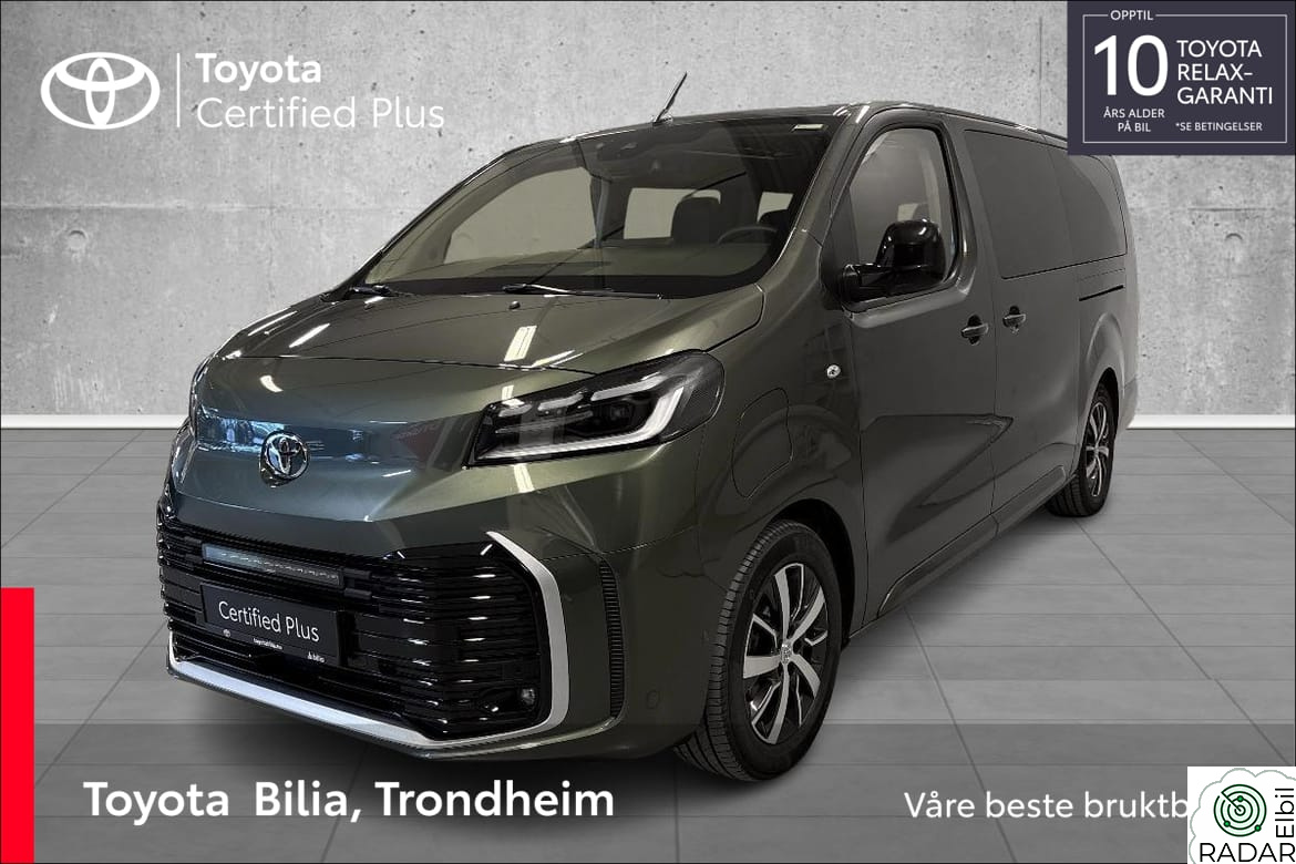 TOYOTA PROACE Family 8 seter - krok - led.bar
