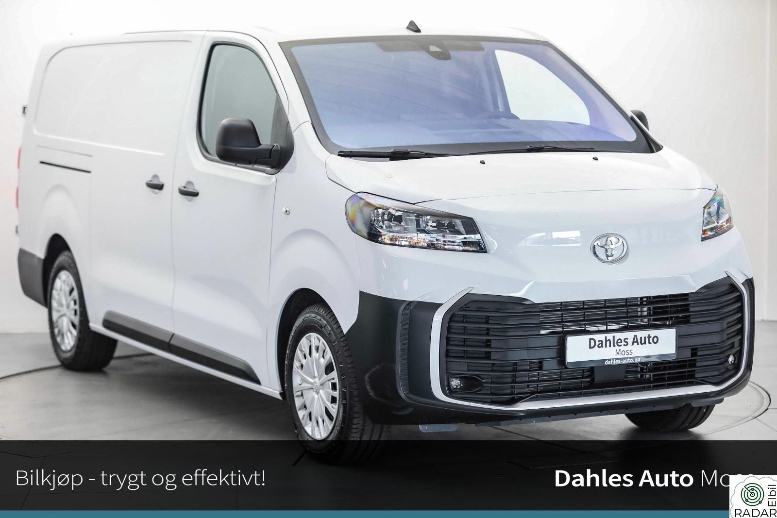 TOYOTA PROACE 75kw 345km WLTPHengerfeste/ L2/429.900,- eks mva