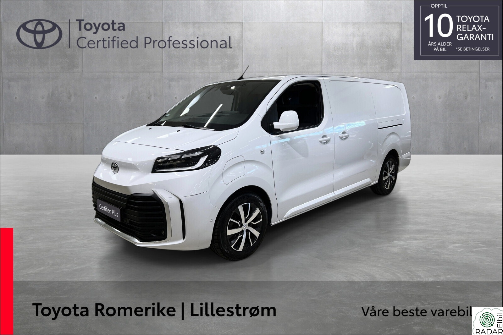 TOYOTA PROACE Electric 75kWt L2