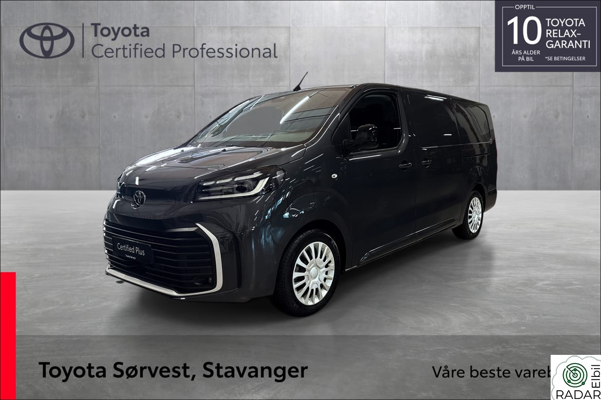 TOYOTA PROACE Lang L2 Elektrisk 75kWt E-automatgir Comfort