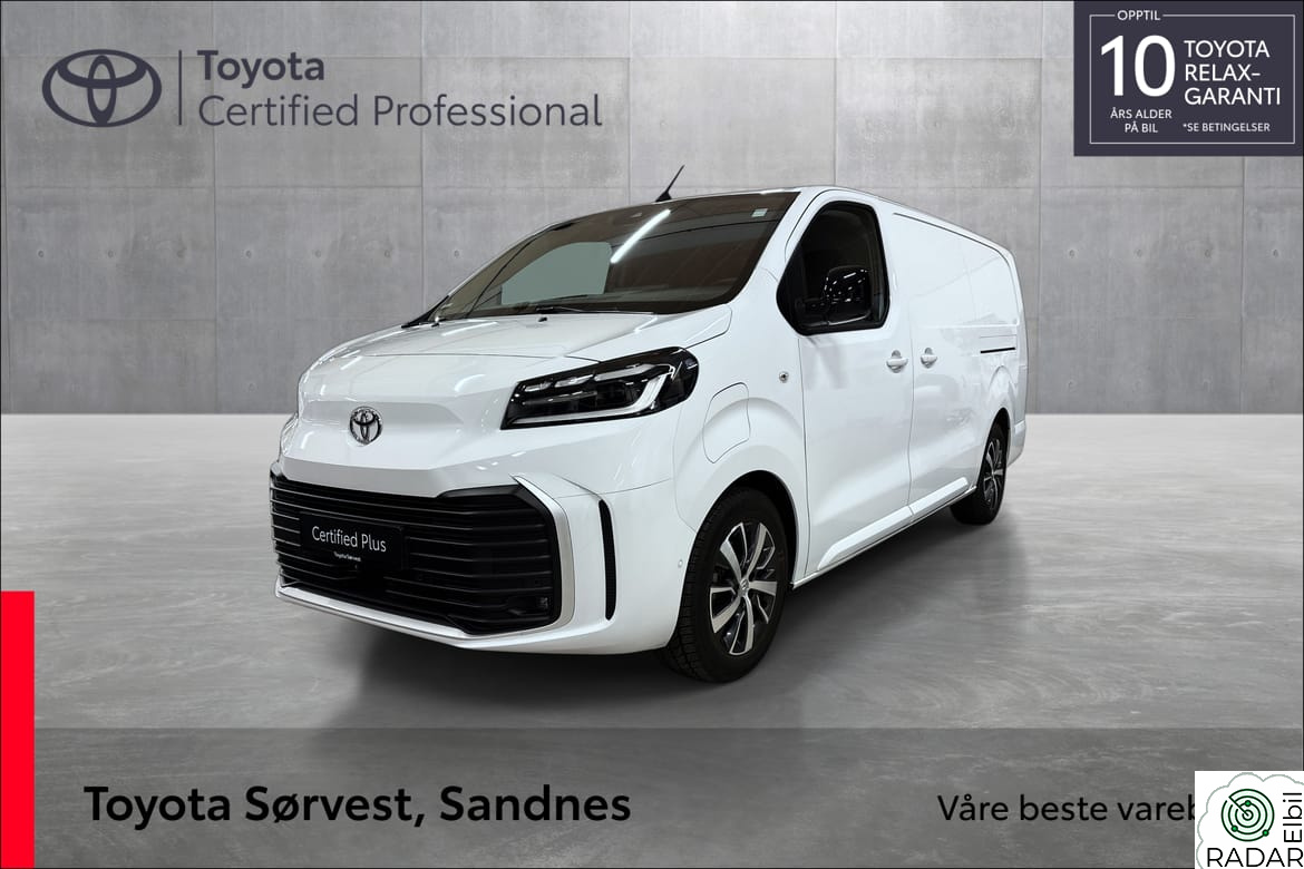 TOYOTA PROACE Lang L2 Elektrisk 75kWt E-automatgir Comfor