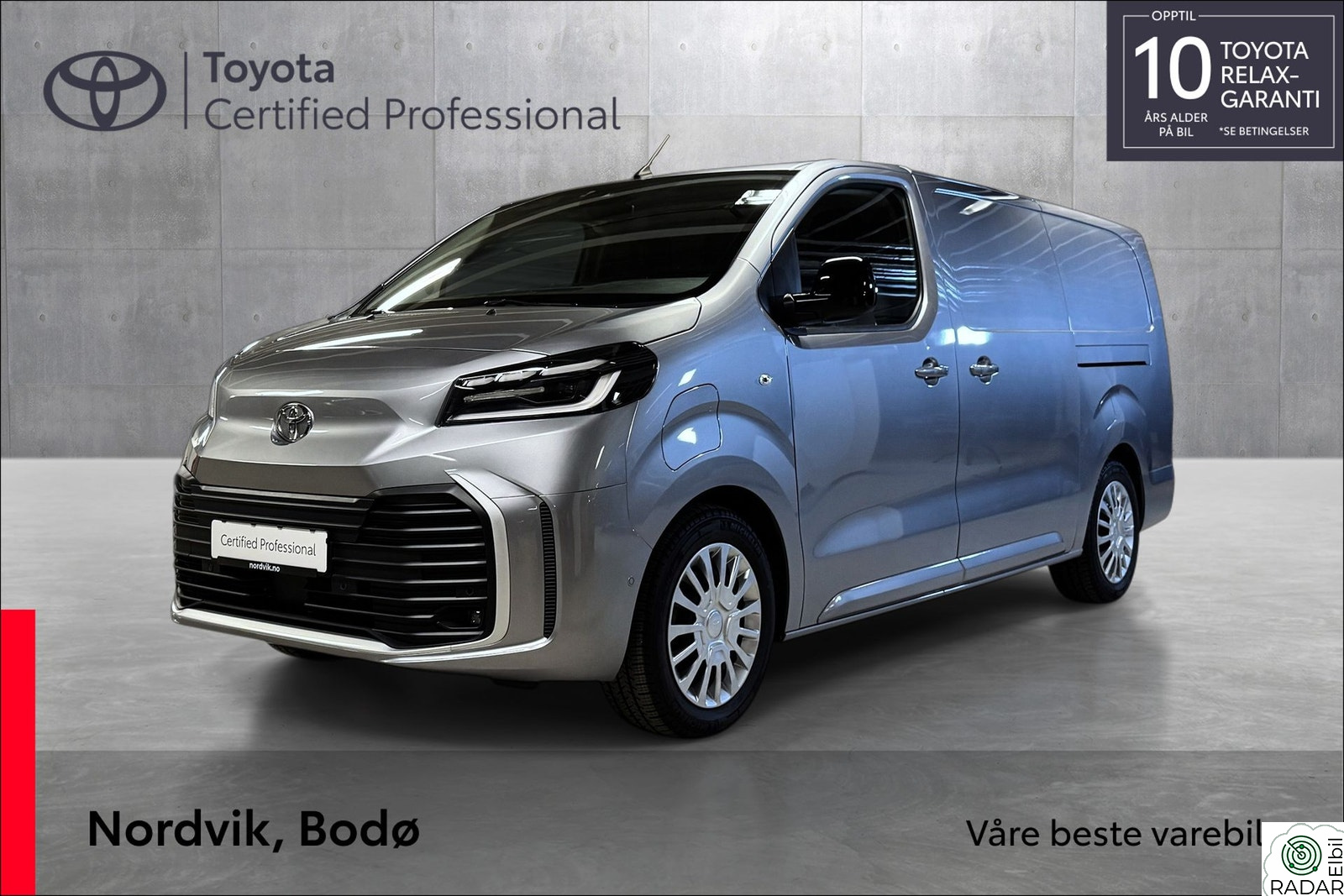 TOYOTA PROACE Comfort L2 |SmartCargo|ACC|Rentekampanje 1.95%