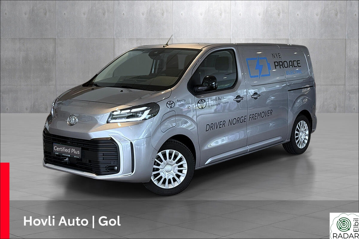 TOYOTA PROACE Electric 75kWt Comfort L1H1 THB Levering i hele Norge