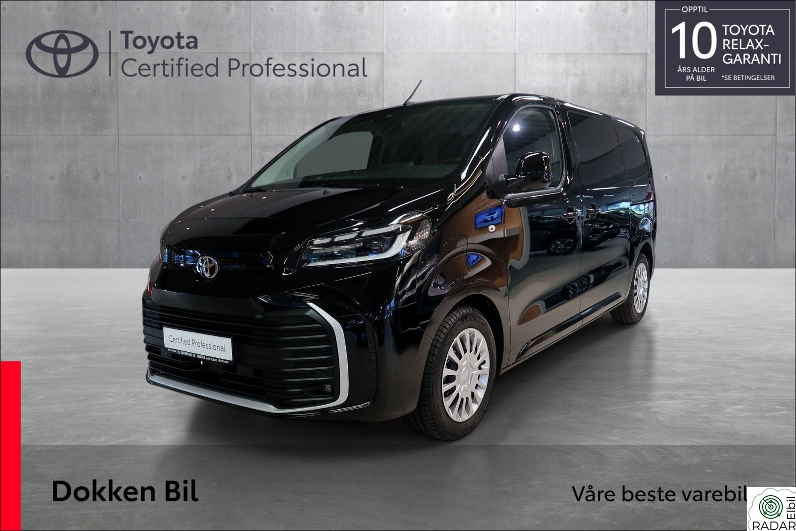 TOYOTA PROACE Electric 75kWt Comfort L1H1 THB