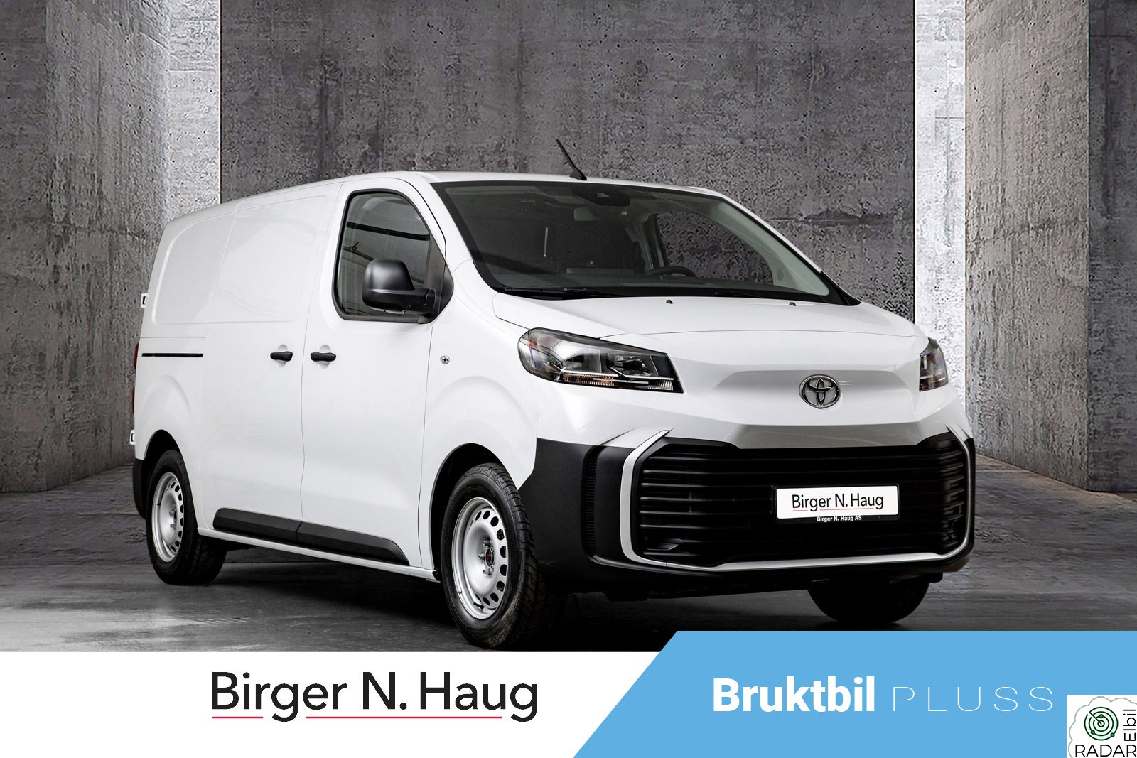 TOYOTA PROACE Electric 75kWt PRIS ER EKS MVA