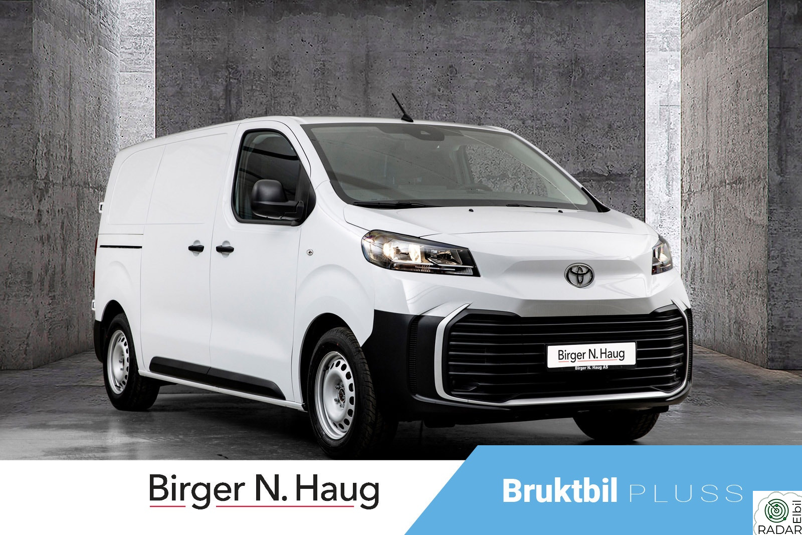 TOYOTA PROACE Electric 75kWt PRIS X-MVA!VAREBIL MED OVER 300 KM WLTP!