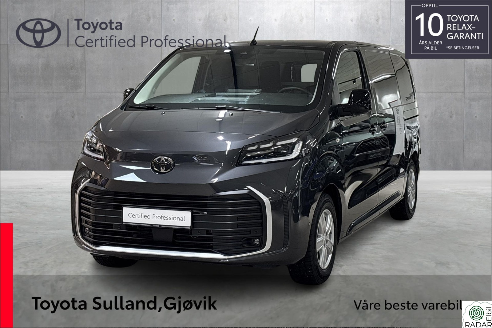 TOYOTA PROACE Comfort Plus - L1H1