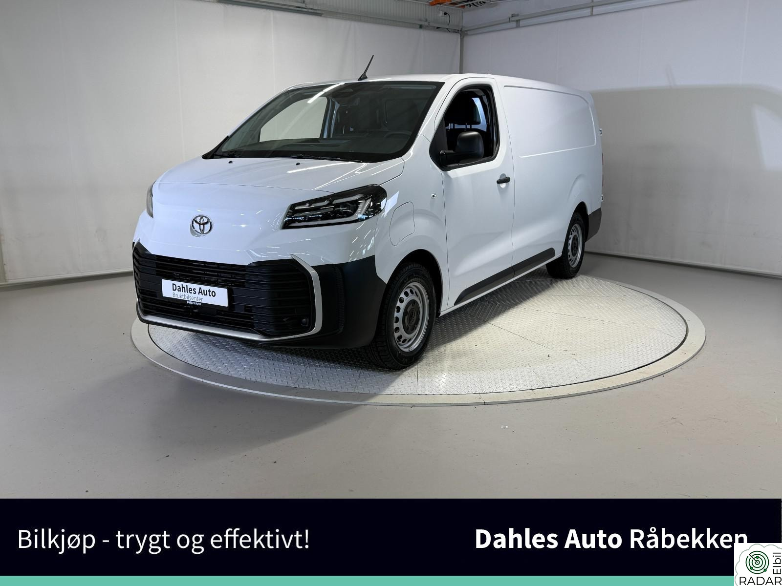 TOYOTA PROACE Electric 75 kWh L2 439 000,- X mva. Cruise/Krok/Kam/Led