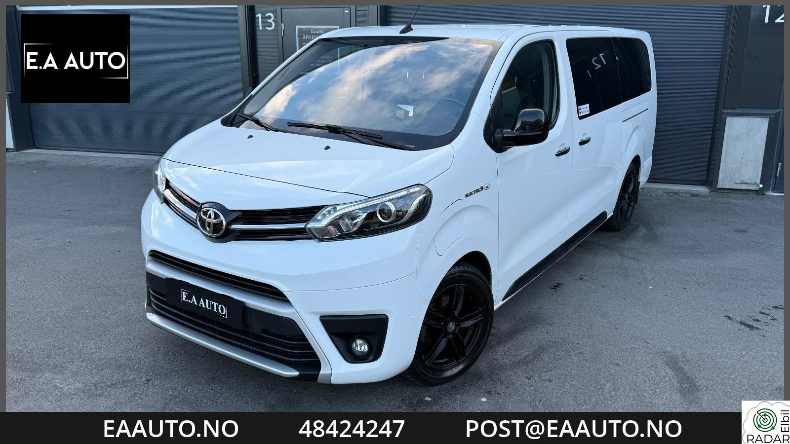 TOYOTA Proace Executive Lang 8-SETER/SKINN/MASSASJE/HUD/PANORAMA++