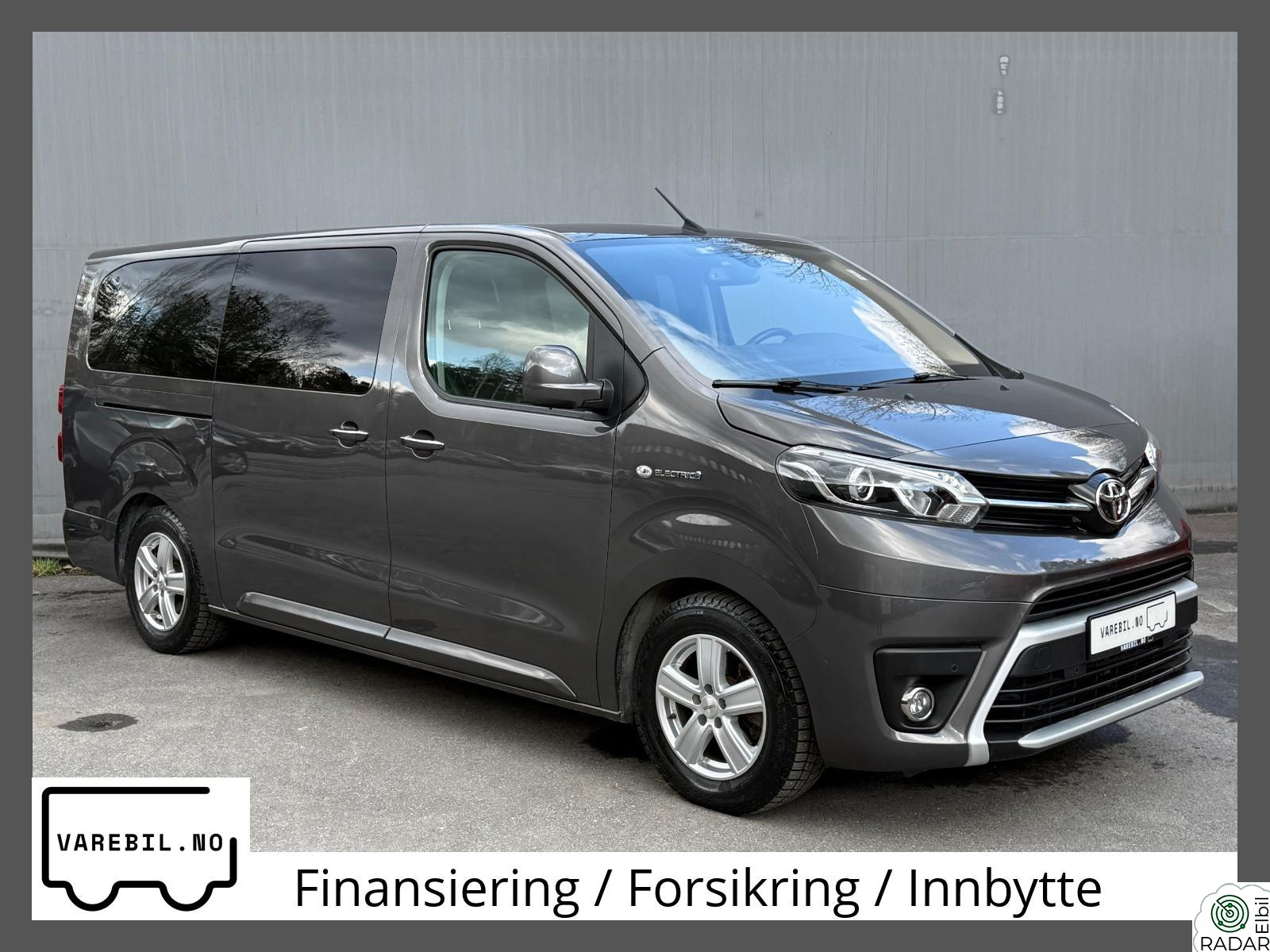 TOYOTA Proace LANG 8 SETER EXECUTIVE 309 KM WLTP NY SERVICE