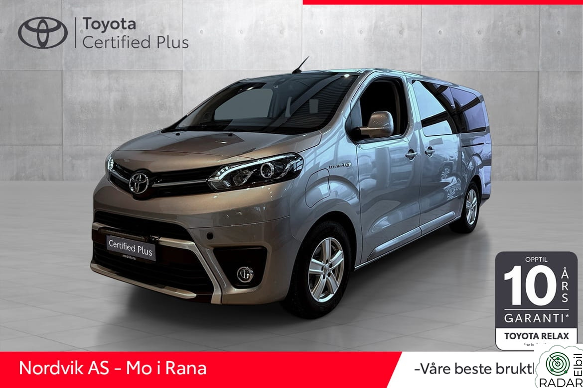 TOYOTA Proace Shuttle, kun 1000 kilometer på telleren!