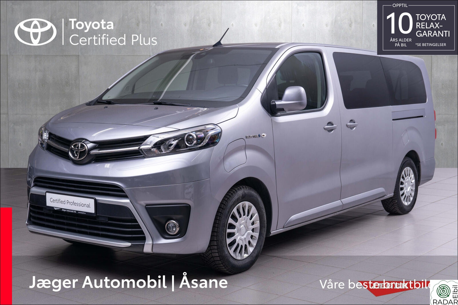 TOYOTA Proace Electric Lang Exe Shuttle Worker 8-s