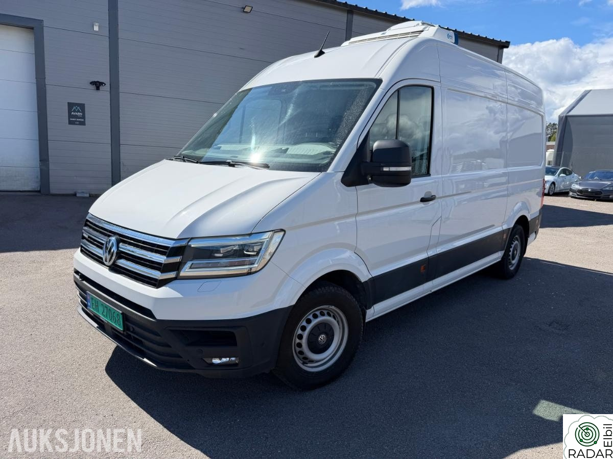 VOLKSWAGEN CRAFTER EV 136HK,KJØLEBIL,ZEPRO BAKLØFTER,NATTDRIFT