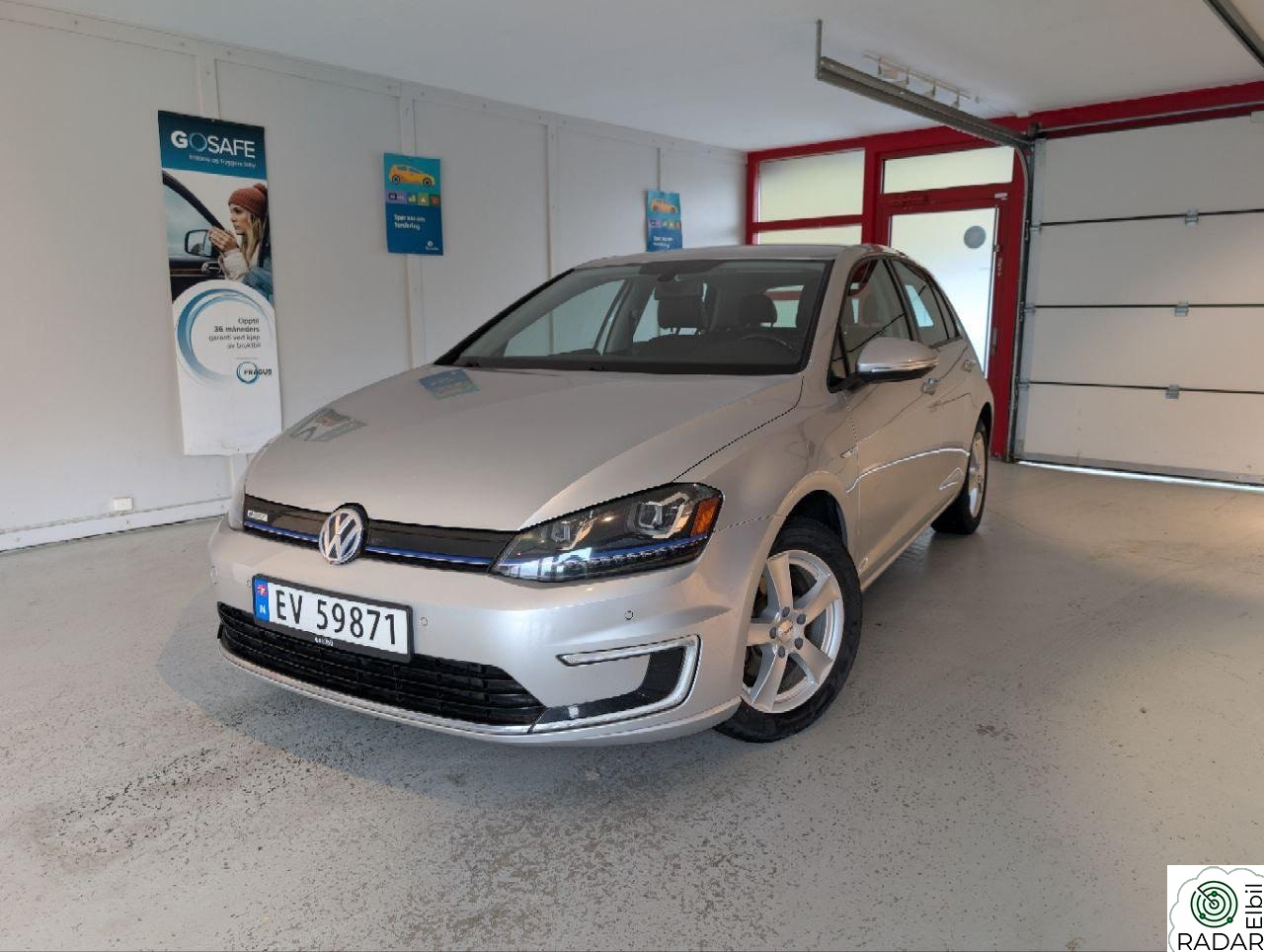 VOLKSWAGEN eGOLF EU 07.2026 // LAV KM // NY SERVICE // R.KAM // SE PRIS