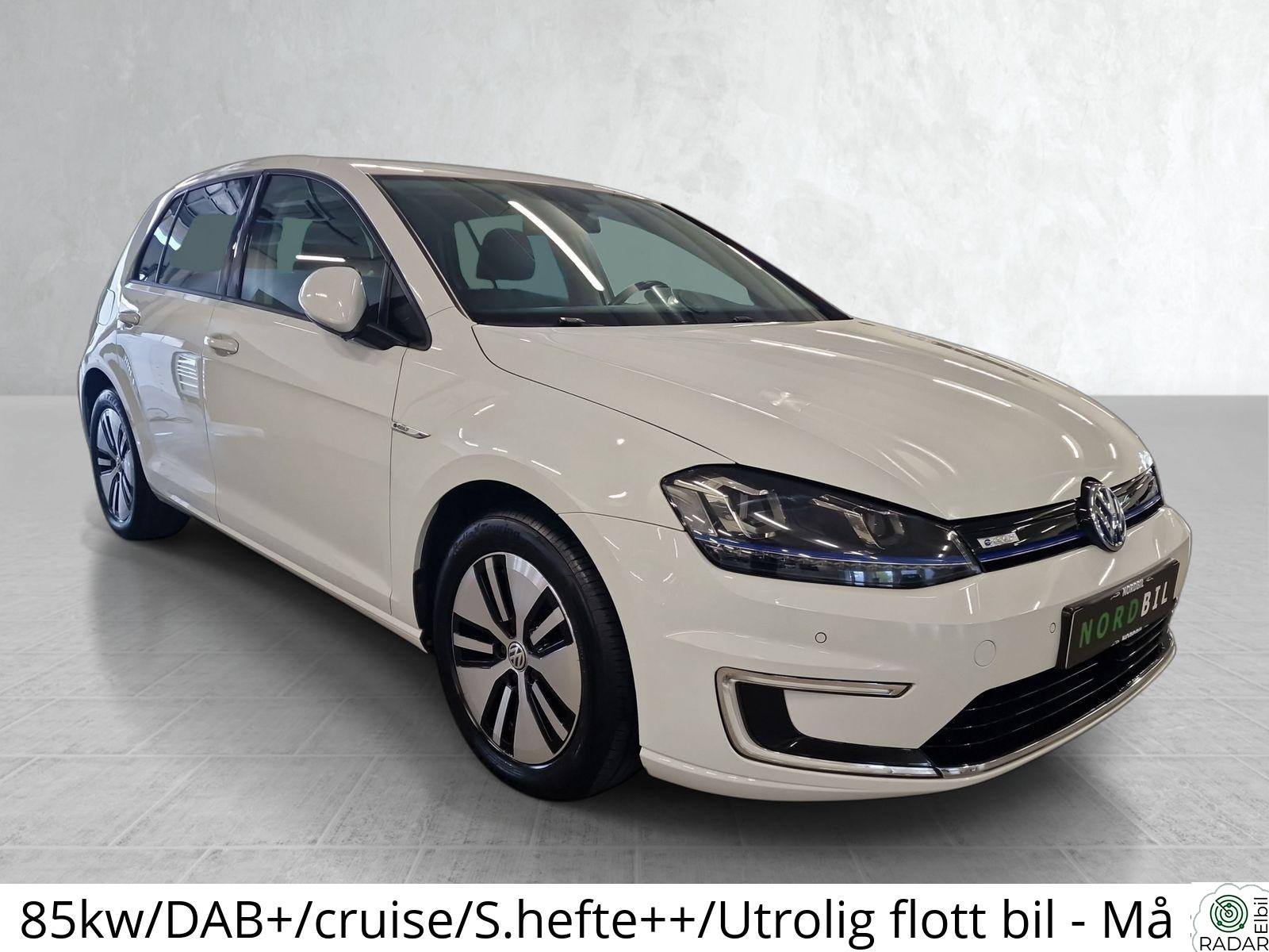 VOLKSWAGEN GOLF 85kw/DAB+/cruise/S.hefte++/Utrolig flott bil - Må sees!