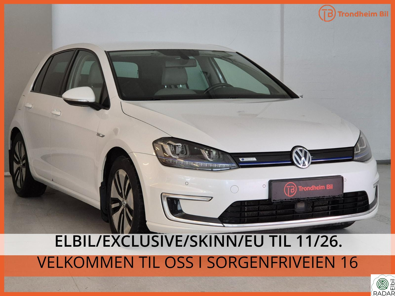 VOLKSWAGEN GOLF E_golf Exlusive