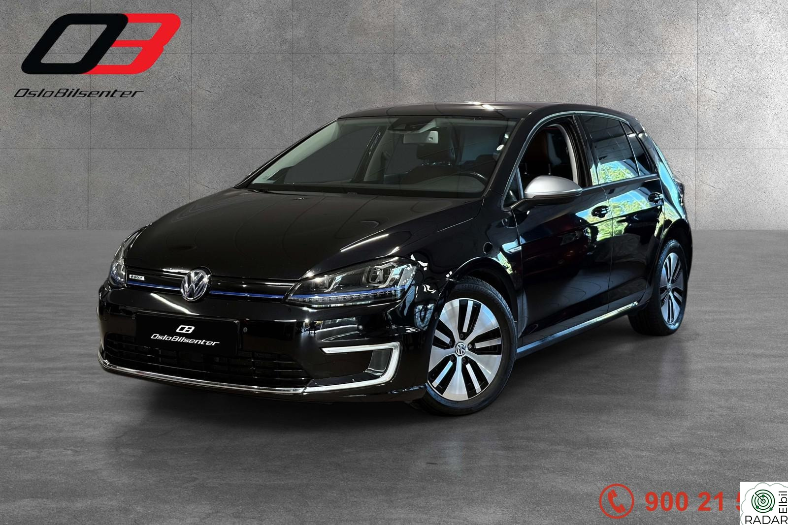 VOLKSWAGEN GOLF NORSK/BRUNT SKINN/NAVI/KAMERA/NY EU-KONTROLL++